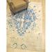 Blue/White 52 x 0.2 in Area Rug - Ophelia & Co. Lecuyer Blue/Beige Area Rug Polyester | 52 W x 0.2 D in | Wayfair 9E36CE8220504C6E847D08595C427545