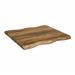 ERF, Inc. Rectangular Wave Table Top Manufactured Wood in Brown | 24 W in | Wayfair ERP-MDF-10-2430