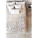 East Urban Home Watercolor Holiday Lights Blanket Polyester in White | 50 W in | Wayfair ETUM1509 42665353