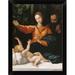 East Urban Home 'The Holy Family (The Madonna Del Velo; Madonna Di Loreto)' Oil Painting Print | 12 H x 9 W x 1.5 D in | Wayfair