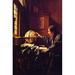 Buyenlarge 'The Astronomer' by Johannes Vermeer Painting Print in White | 36 H x 24 W x 1.5 D in | Wayfair 0-587-26343-1C2436