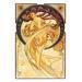 Buyenlarge 'Dance (Golden)' by Alphonse Mucha Painting Print in Orange | 42 H x 28 W x 1.5 D in | Wayfair 0-587-00292-1C2842