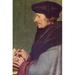 Buyenlarge Erasmus of Rotterdam - Painting Print in White | 36 H x 24 W x 1.5 D in | Wayfair 0-587-61111-LC2436