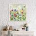 Wrought Studio™ 'Springtime Meadow Flowers I' Acrylic Painting Print Plastic/Acrylic in Green | 27.5 H x 27.5 W x 0.75 D in | Wayfair