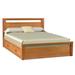 Copeland Furniture Mansfield Storage Platform Bed Metal in Brown/Red | 40 H x 63 W x 84 D in | Wayfair 1-MAN-02-03-STOR