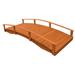 A&L Furniture Oriental Garden Bridge, Wood | 20 H x 118 W x 49 D in | Wayfair 4110C-CEDAR