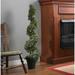 Fleur De Lis Living Artificial Cedar Topiary in Pot Silk/Plastic | 36 H x 9 W x 9 D in | Wayfair FDLL1051 37933606