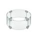 The Outdoor GreatRoom Company Round Fire Pit Flame Guard (Glass) | 7 H x 14.625 W x 14.625 D in | Wayfair GLASS GUARD-12-R