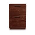 Copeland Furniture Linear 2-Drawer Vertical Filing Cabinet Wood in Red/Brown | 26.88 H x 18 W x 18.5 D in | Wayfair 4-LIN-20-33