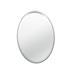 Gatco Flush Mount Framed Bathroom Vanity Mirror | Beveled Oval Wall Mirror Metal in Gray | 27.5 H x 20.5 W x 0.88 D in | Wayfair 1820