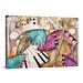 George Oliver 'Ancient City Jazz I Piano Bass' by Eric Waugh Graphic Art Print | 8 H x 12 W x 1.5 D in | Wayfair FFD8D8D8F4E84C88919E63F513719430