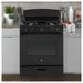GE Appliances 30" 4.8 cu. ft. Freestanding Gas Range in Black | 46.25 H x 30 W x 28.75 D in | Wayfair JGBS30DEKBB