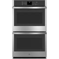 GE Appliances GE Smart Appliances Smart Built-in 30" Self-Cleaning Electric Double Wall Oven, in Gray | 53 H x 29.75 W x 26.75 D in | Wayfair