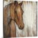 August Grove® Nottle Painted Pony' by Liz Jardine Painting Print | 8 H x 8 W x 1.5 D in | Wayfair B68FA8FC74024492BD485E5D5BC1EE63