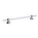 Great Grabz Signature Series Horizon Acrylic Grab Bar Plastic in Gray | 3.15 H in | Wayfair GGHOR36T0002_SS