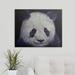 Bungalow Rose Driton Baby Panda' by Michael Creese Painting Print in Black/Green/White | 8 H x 10 W x 1.5 D in | Wayfair