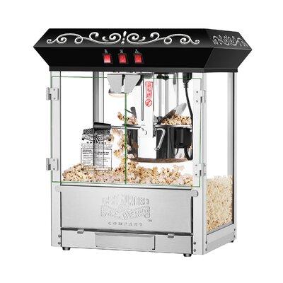 Great Northern Popcorn 10 oz Kettle Tabletop Popcorn Machine w/ Cart, Stainless Steel | 25 H x 20.75 W x 17.75 D in | Wayfair D630218