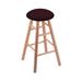 Holland Bar Stool Swivel 24" Counter Stool Wood/Upholstered/Leather in Brown | 24 H in | Wayfair RC24OTNat005