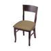 Holland Bar Stool Side Chair Wood/Upholstered in Gray | 35 H x 18 W x 21 D in | Wayfair 316018DC013