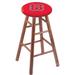 Holland Bar Stool NCAA 30" Bar Stool Wood/Plastic/Acrylic in Yellow | 30 H x 18 W x 18 D in | Wayfair RC30MSMedNCarSt