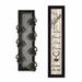 August Grove® "Come On In" 2 Piece Wall Décor Set in Black | 32 H x 7 W x 3 D in | Wayfair 7B32D3243A9D4535B99CD7BB98BDC787