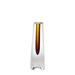 Global Views Triangle Cut Glass Vase-Amber Glass in Brown | 18.25 H x 5.25 W x 5.25 D in | Wayfair 6.60269
