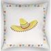 The Holiday Aisle® Sombrero Indoor/Outdoor Throw Pillow Polyester/Polyfill blend | 18 H x 18 W x 4 D in | Wayfair HLDY1995 32177113