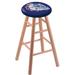 Holland Bar Stool NCAA 24" Bar Stool Wood/Plastic/Acrylic in Brown | 24 H x 18 W x 18 D in | Wayfair RC24OSNatGonzga