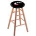 Holland Bar Stool NCAA 36" Bar Stool Wood/Plastic/Acrylic in Brown | 36 H x 19 W x 19 D in | Wayfair RC36OSNatCincin