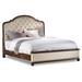 Hooker Furniture Leesburg Standard Bed Wood & /Upholstered/Polyester in Brown | 66 H x 81.75 W x 90 D in | Wayfair 5381-90850