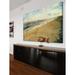 Highland Dunes 'Beach Walk' Painting Print on Wrapped Canvas Canvas | 12 H x 18 W x 1.5 D in | Wayfair HLDS2947 40242607