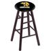 Holland Bar Stool NCAA 30" Bar Stool Wood/Plastic/Acrylic in Brown | 30 H x 18 W x 18 D in | Wayfair RC30MSDCMOWSt