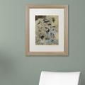 Trademark Fine Art 'Handmade Petros' by Nick Bantock Framed Graphic Art Canvas | 0.75 D in | Wayfair ALI2190-B1114MF