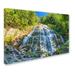 Trademark Fine Art "Bridal Veil Falls" by Pierre Leclerc Photographic Print on Wrapped Canvas Canvas | 12 H x 19 W x 2 D in | Wayfair