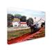 Trademark Fine Art 'Amish Country 2' Print on Wrapped Canvas Canvas | 14 H x 19 W x 2 D in | Wayfair ALI15565-C1419GG