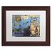 Trademark Fine Art Silent Nightmail by Nick Bantock - Picture Frame Graphic Art Print on Canvas Canvas | 13.75 H x 16.75 W x 0.75 D in | Wayfair
