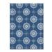 Trademark Fine Art 'Sunny Designs II' Graphic Art Print on Wrapped Canvas in Blue/White | 19 H x 14 W x 2 D in | Wayfair WAP01892-C1419GG