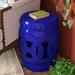 Charlton Home® Kilpatrick Feng Shui Ceramic Garden Stool Ceramic in Blue | 18 H x 14 W x 14 D in | Wayfair 2237E2B420A7499CA53FDDB42BF789F8