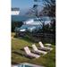 iSiMAR Barceloneta Sunbed Full Length Cushion Metal in Green | 33.5 H x 25.6 W x 72.8 D in | Outdoor Furniture | Wayfair 8109_EG_PO