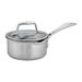 ZWILLING J.A. Henckels Zwilling Clad CFX Stainless Steel Saucepan w/ Lid Non Stick/Stainless Steel in Gray | 6.1 W in | Wayfair 66735-140