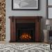 Aspen 49" Electric Fireplace by Real Flame, Wood in Brown | 38.19 H x 49 W x 13.5 D in | Wayfair 9220E-CHBW