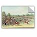 ArtWall James Pollard Epsom; Preparing To Start, 1830 Removable Wall Decal Vinyl in Green | 8 H x 12 W in | Wayfair 1pol002a0812p