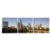 iCanvas Panoramic Austin Skyline Cityscape 3 Piece Photographic Print on Wrapped Canvas Set Canvas in White | 12 H x 36 W x 1.5 D in | Wayfair