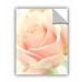 Ebern Designs Judy Stalus Apricot Rose Removable Wall Decal Vinyl | 10" H x 8" W x 0.1" D | Wayfair 28DF013875E245539324D1C19039DAC6