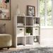 John Louis Home 40.25" H x 37.75" W Solid Wood Cube Bookcase Wood in White | 40.25 H x 37.75 W x 11.75 D in | Wayfair JLH-9C-W