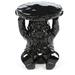 Kartell Gnomes Coffee Table Plastic/Acrylic in Black | 16.13 H x 13.38 W x 13.38 D in | Wayfair 8831/09