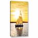 Longshore Tides 'Catalina Sailing' Photographic Print On Wrapped Canvas in Brown/Gray/Yellow | 12 H x 6 W x 2 D in | Wayfair LNTS1011 38310712