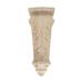 11-1/4 in x 4-3/8 in x 2-1/4 in Unfinished Hand Carved Solid Acanthus Leaf Corbel in Brown Architectural Products by Outwater L.L.C | Wayfair