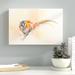 Latitude Run® Ringo Star Painting Print on Wrapped Canvas in Blue/Gray/Orange | 8 H x 12 W x 2 D in | Wayfair LTRN6416 33280700