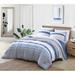 Nautica Trimmer Reversible Comforter Set Polyester/Polyfill/Cotton in Blue/White | Twin Comforter + 1 Standard Sham | Wayfair USHSA51169214